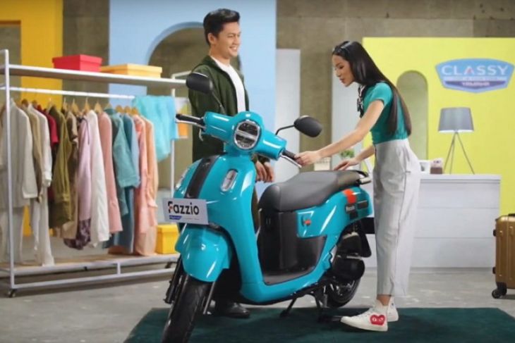 Awal 2022 Yamaha Luncurkan 2 Varian Fazzio Hybrid, Selisih Harganya Rp300 Ribu